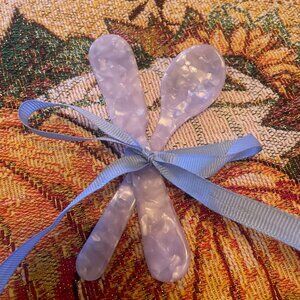 Lavender Hue Tortoiseshell Servers (single pair)